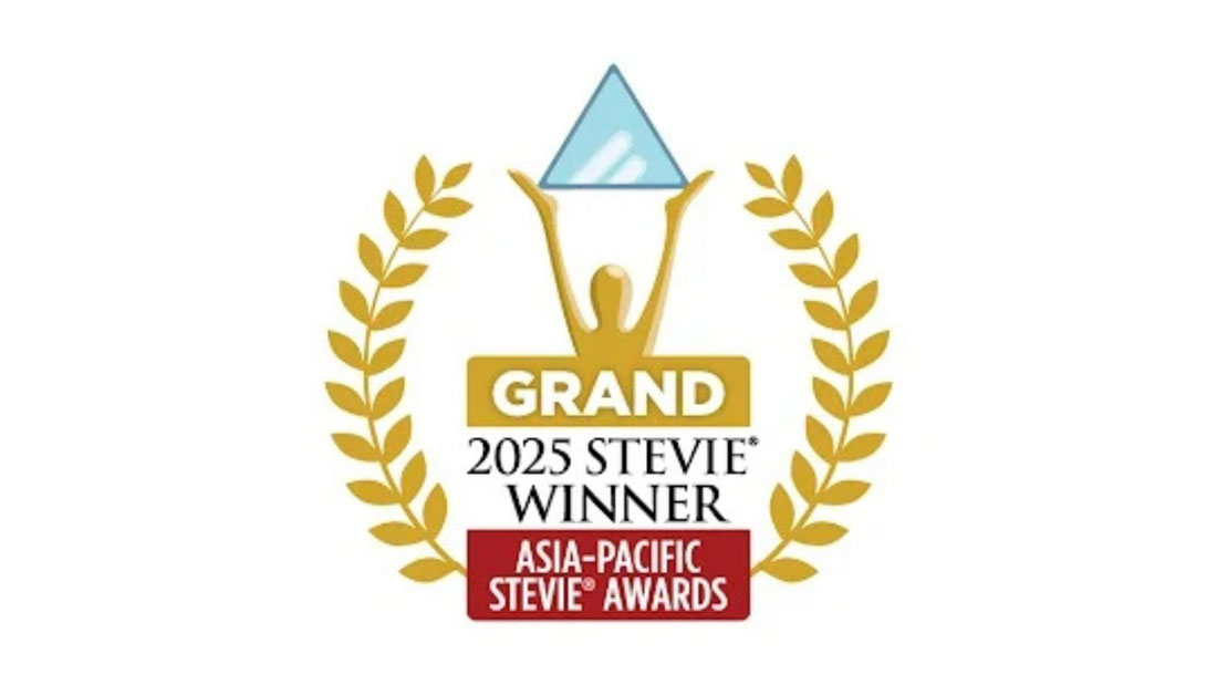 Winning Award at the 2025 Grand Stevie Awards